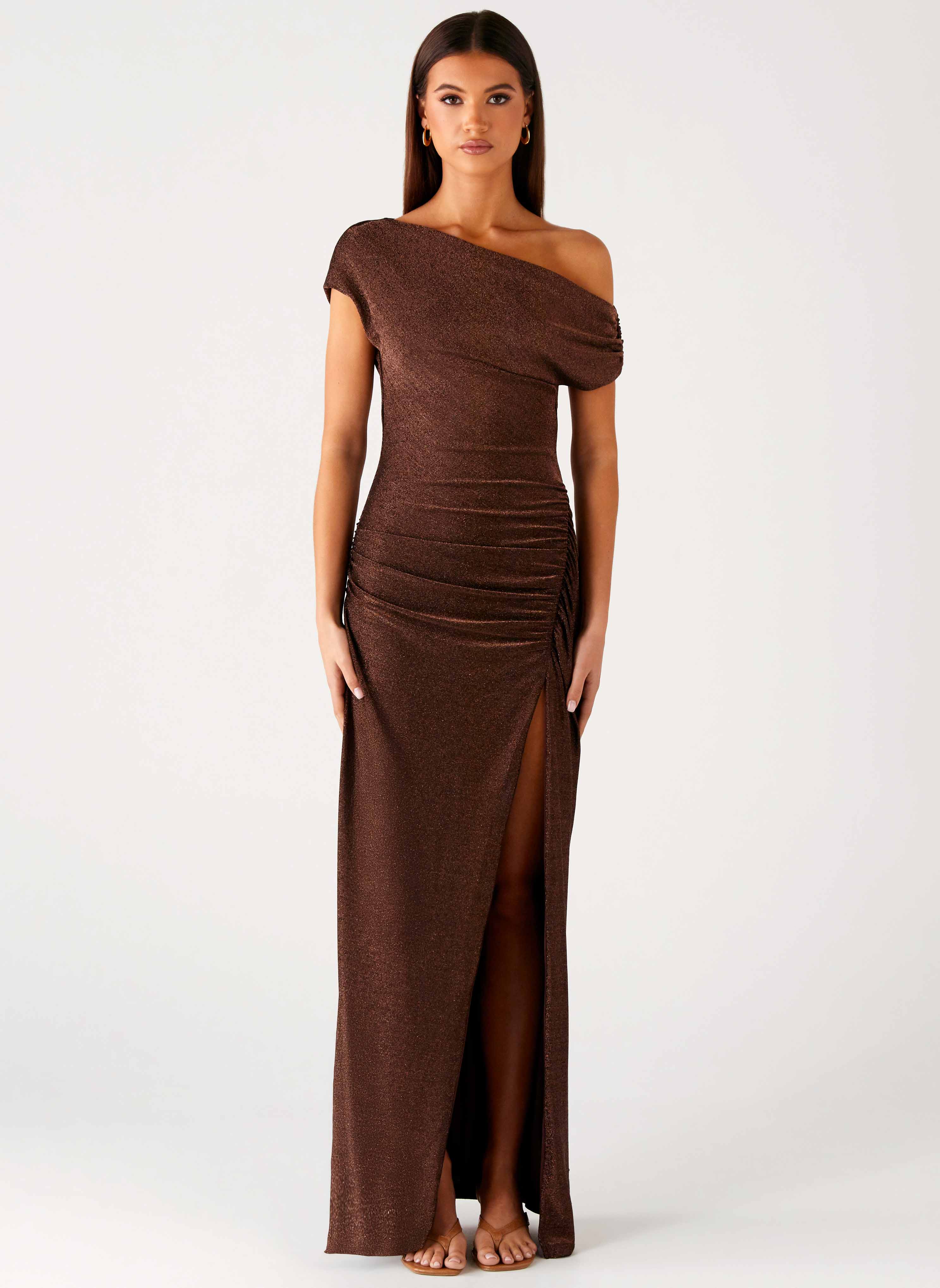 Harvest Moon Maxi Dress Chocolate