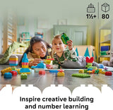 LEGO DUPLO Classic Colorful Creative Box 10479 Building Toys for Toddlers Ages 15 Sturdy Build for Pretend Play Develops Fine Motor Skills 80 pieces Gift Idea