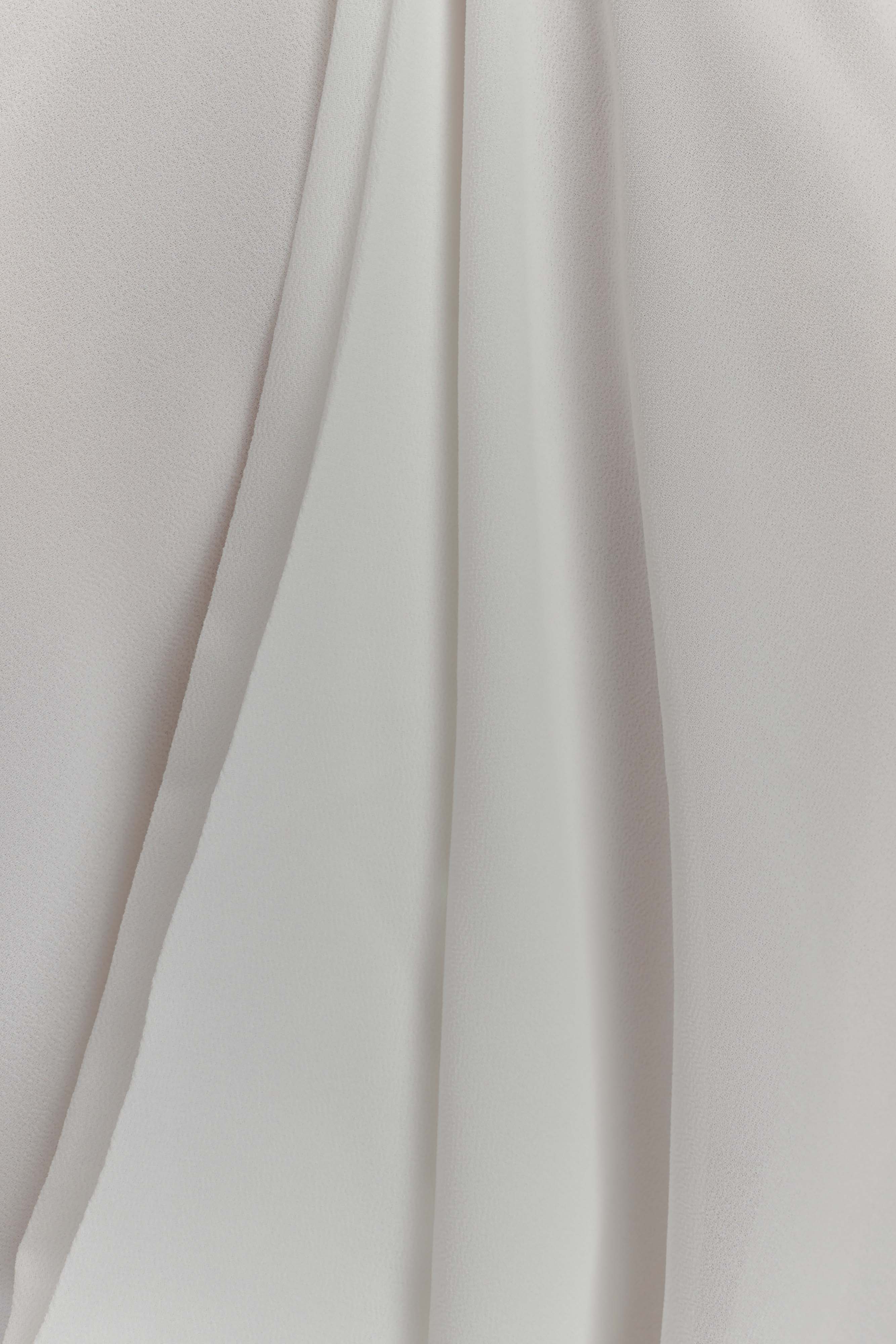 Rosalia Cowl Neck Maxi Dress White