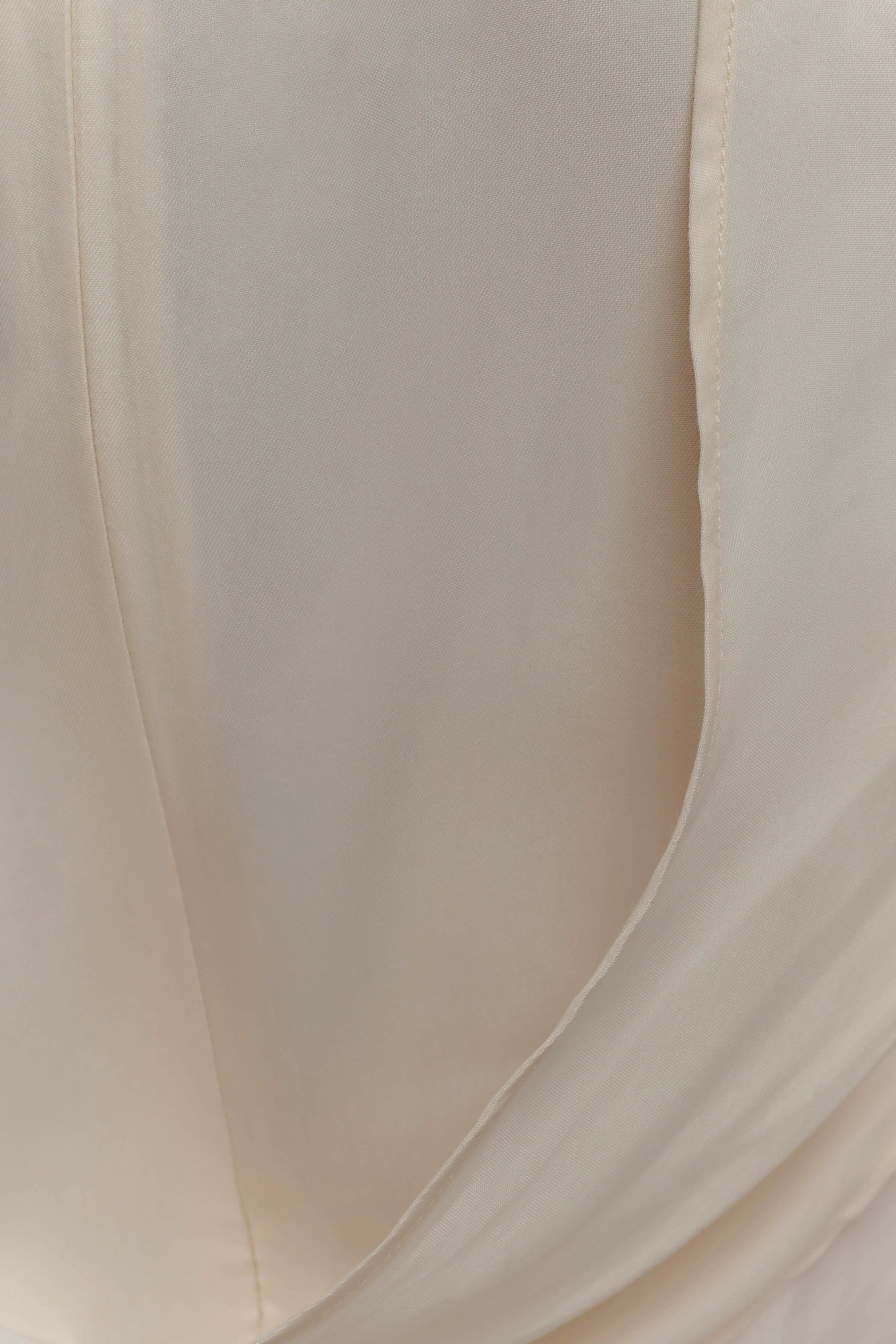 Violeta Asymmetric Top Ivory