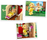 LEGO Animal Crossing Goldies Cozy House Building Toy Pretend Play Set for Girls Boys Ages 6 W Dog Minifigure Building Blocks Toy for Kids Gift Idea for Birthdays Video Game Fans 77058
