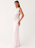 Love Tease Maxi Dress Baby Pink