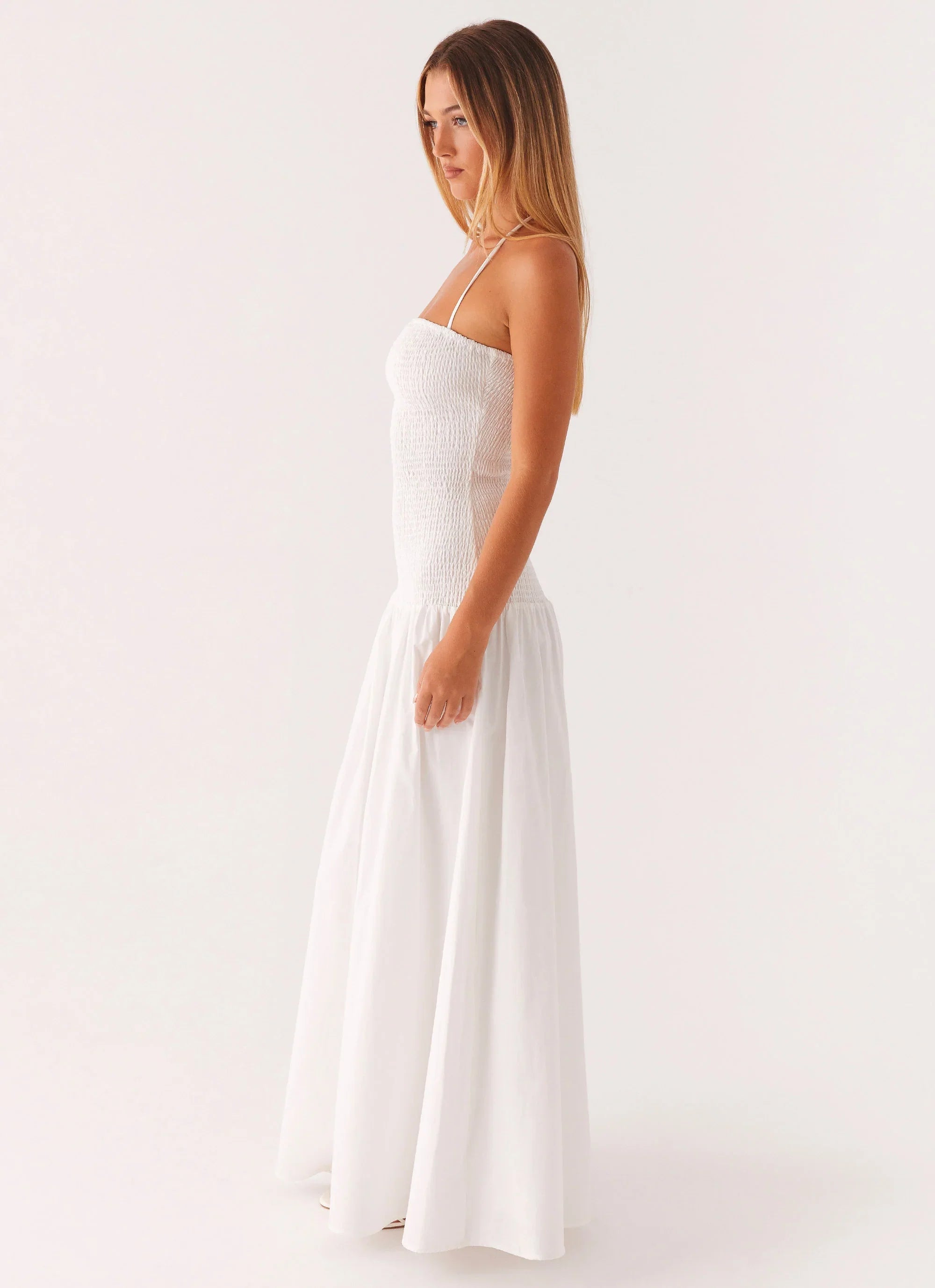 Zahra Maxi Dress White