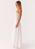 Zahra Maxi Dress White