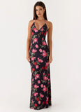 Lorrieanne Maxi Dress Midnight Bloom