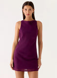 Sunkissed Siren Mini Dress Plum