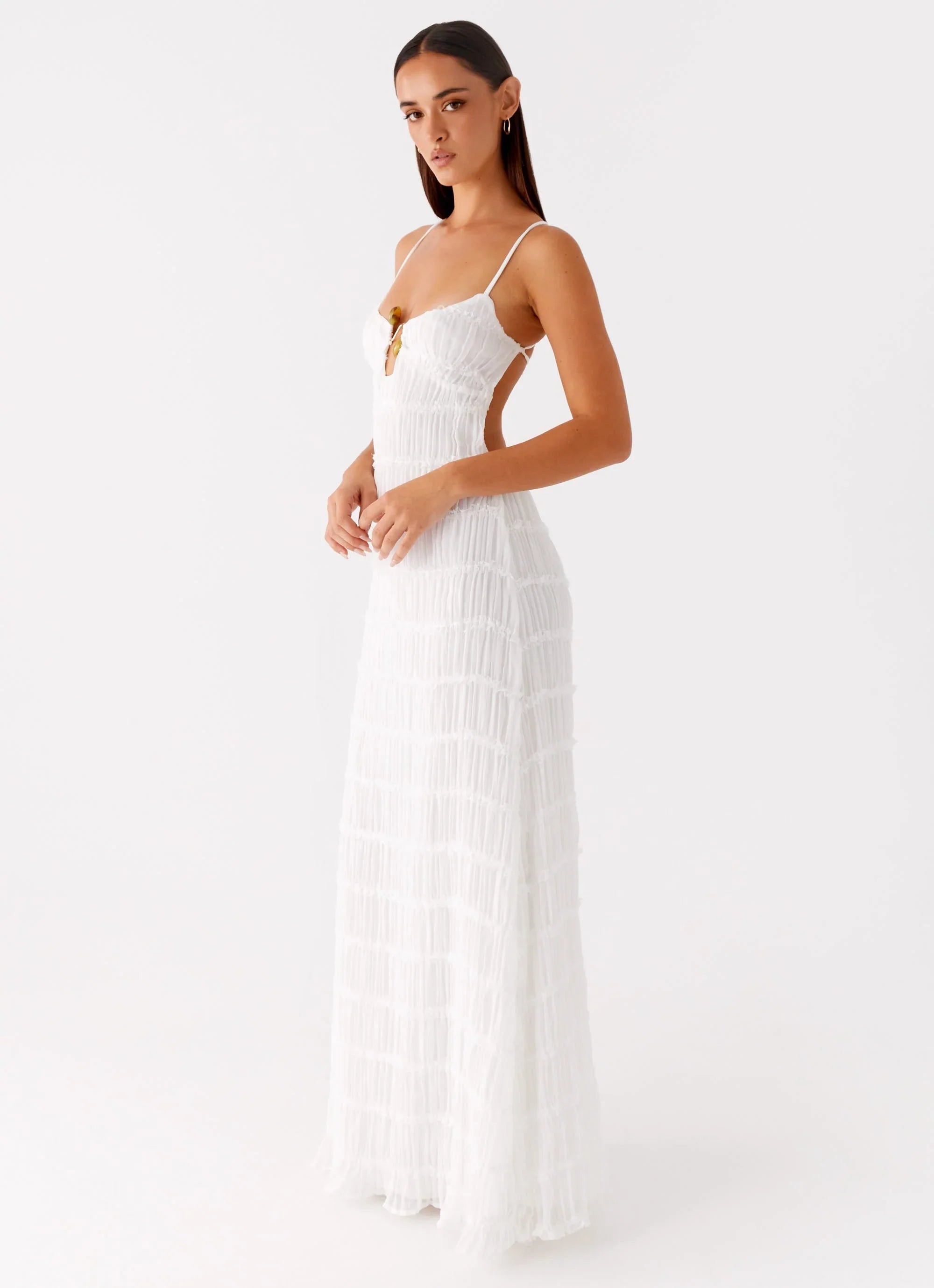 Darwin Maxi Dress White
