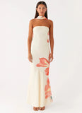Under The Pagoda Maxi Dress Siena Floral