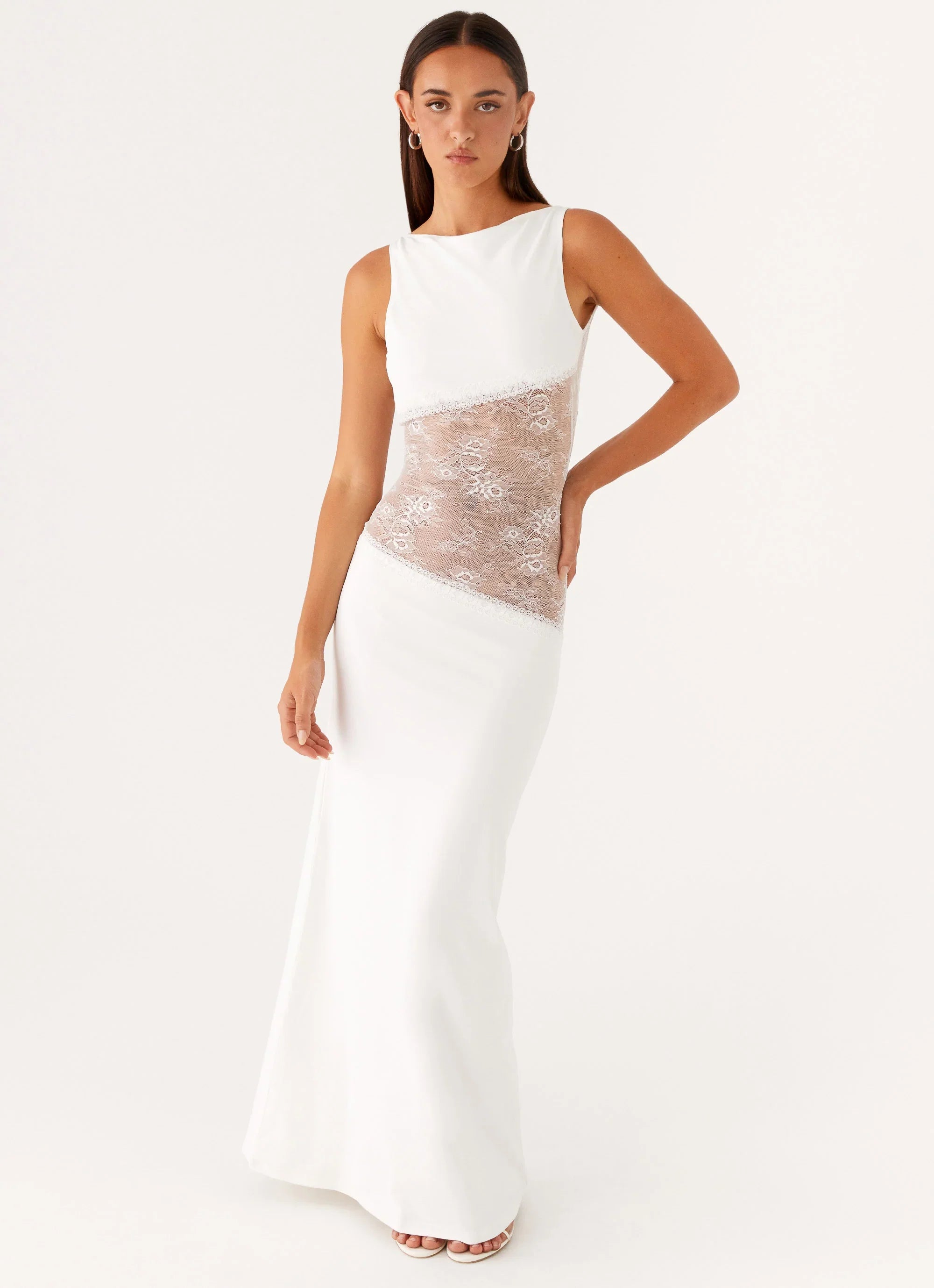 Lucinda Maxi Dress White
