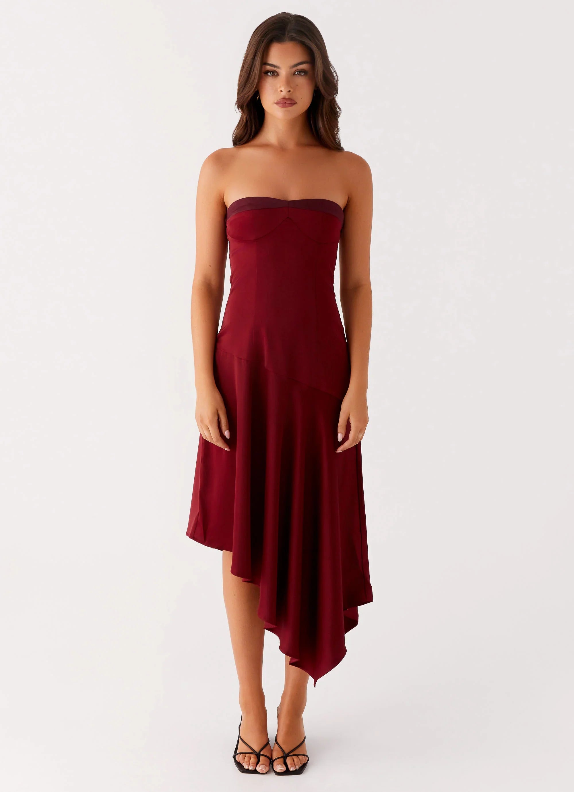 Matisse Midi Dress Red