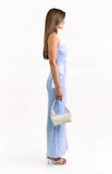 Honey Blue Sequin Maxi Dress