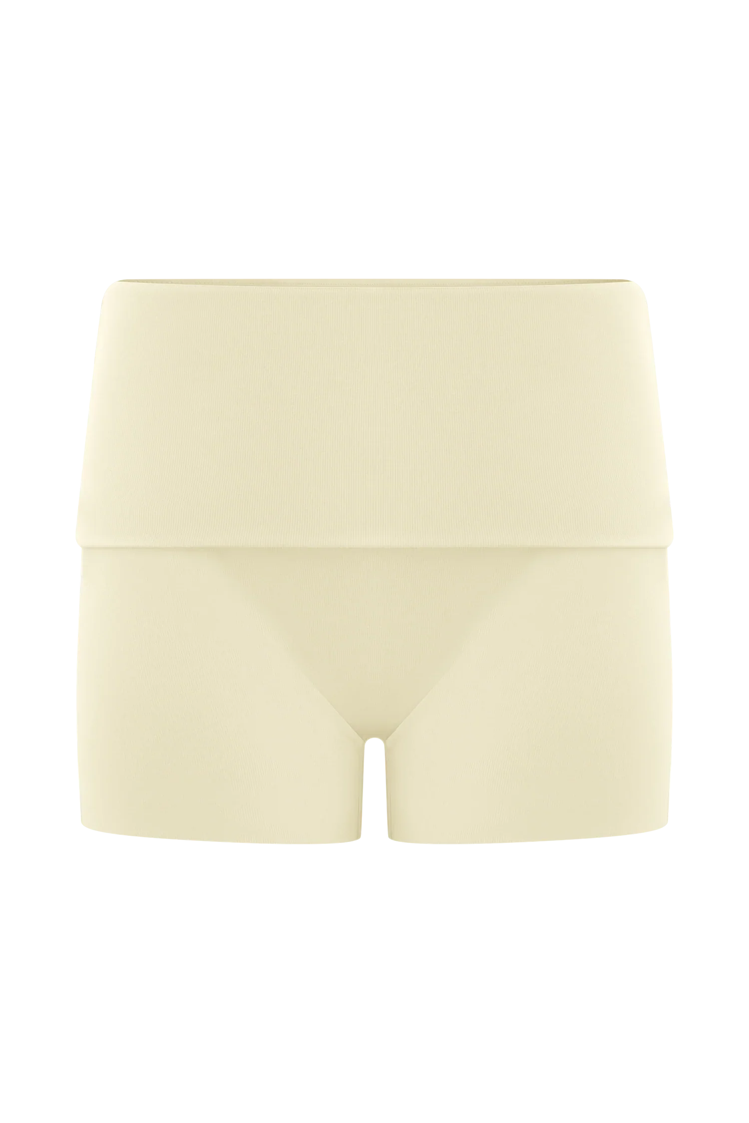 Birdie Fold Over Shorts Ivory