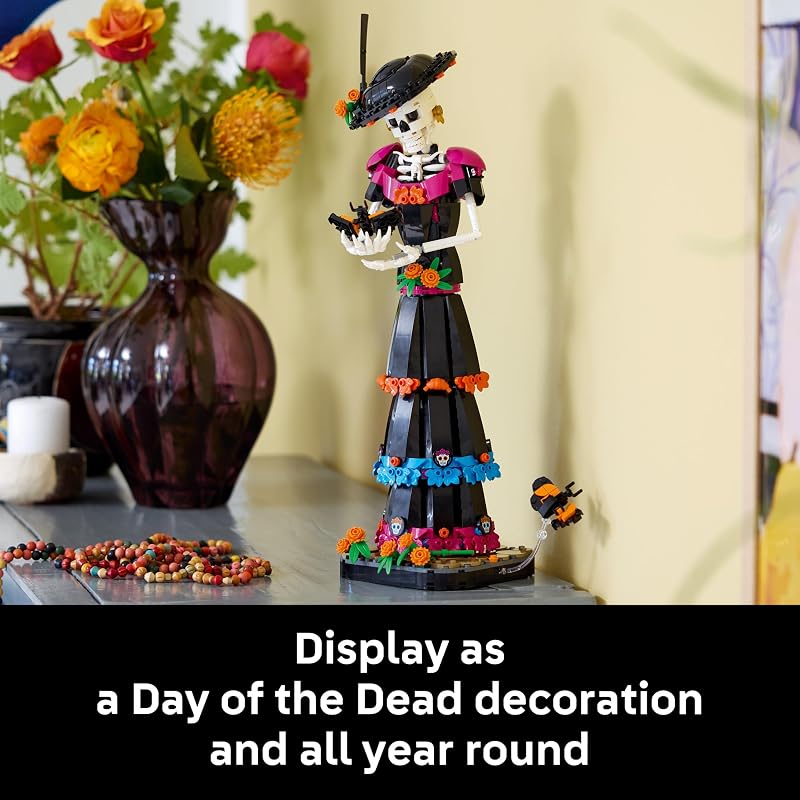 LEGO Ideas La Catrina 21372 Building Set for Adults Ages 18 Day of the Dead Decor Craft 1212 pieces Gift for Men Women