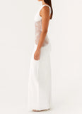 Lucinda Maxi Dress White
