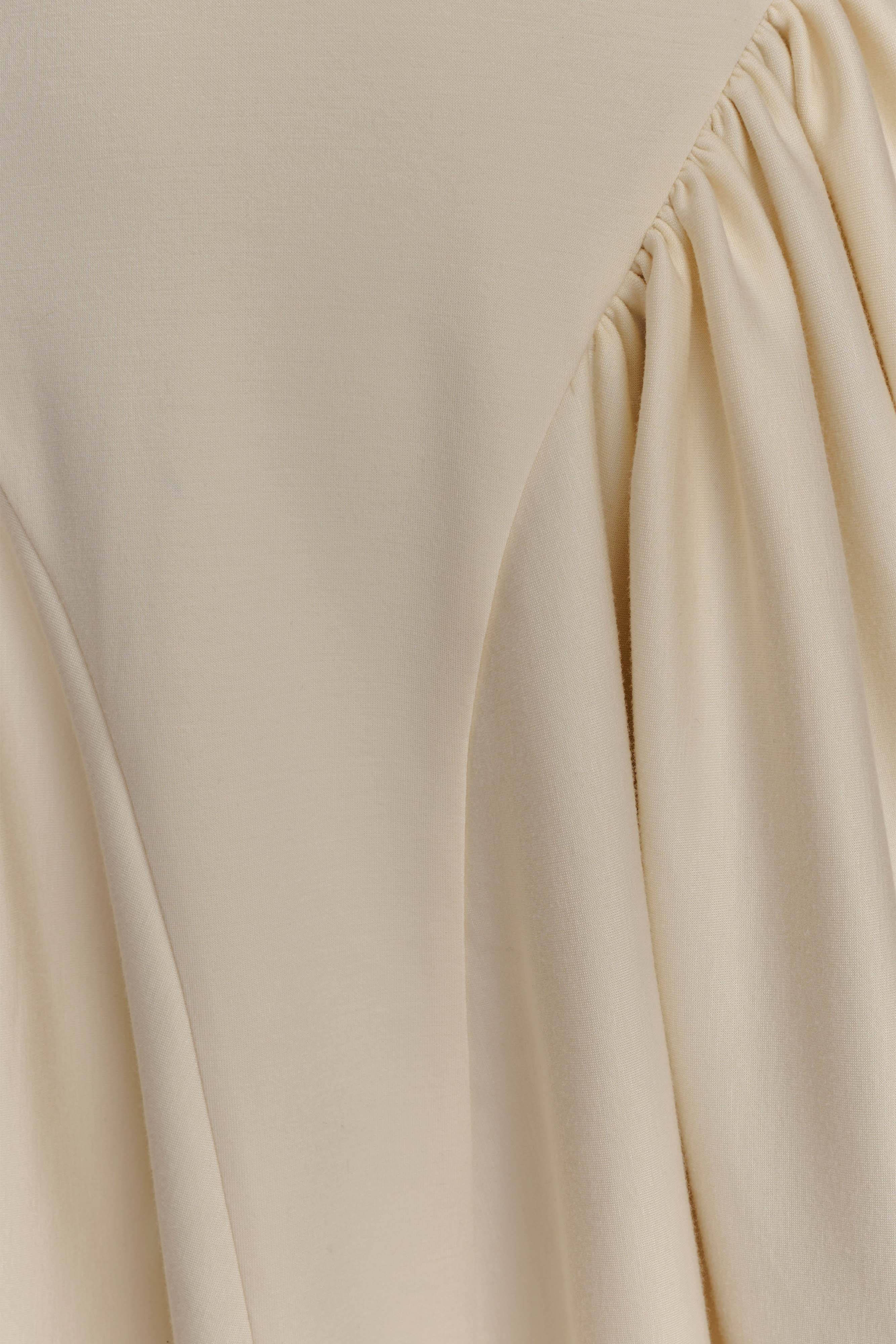 Sharon Scuba Jersey Mini Dress Ivory