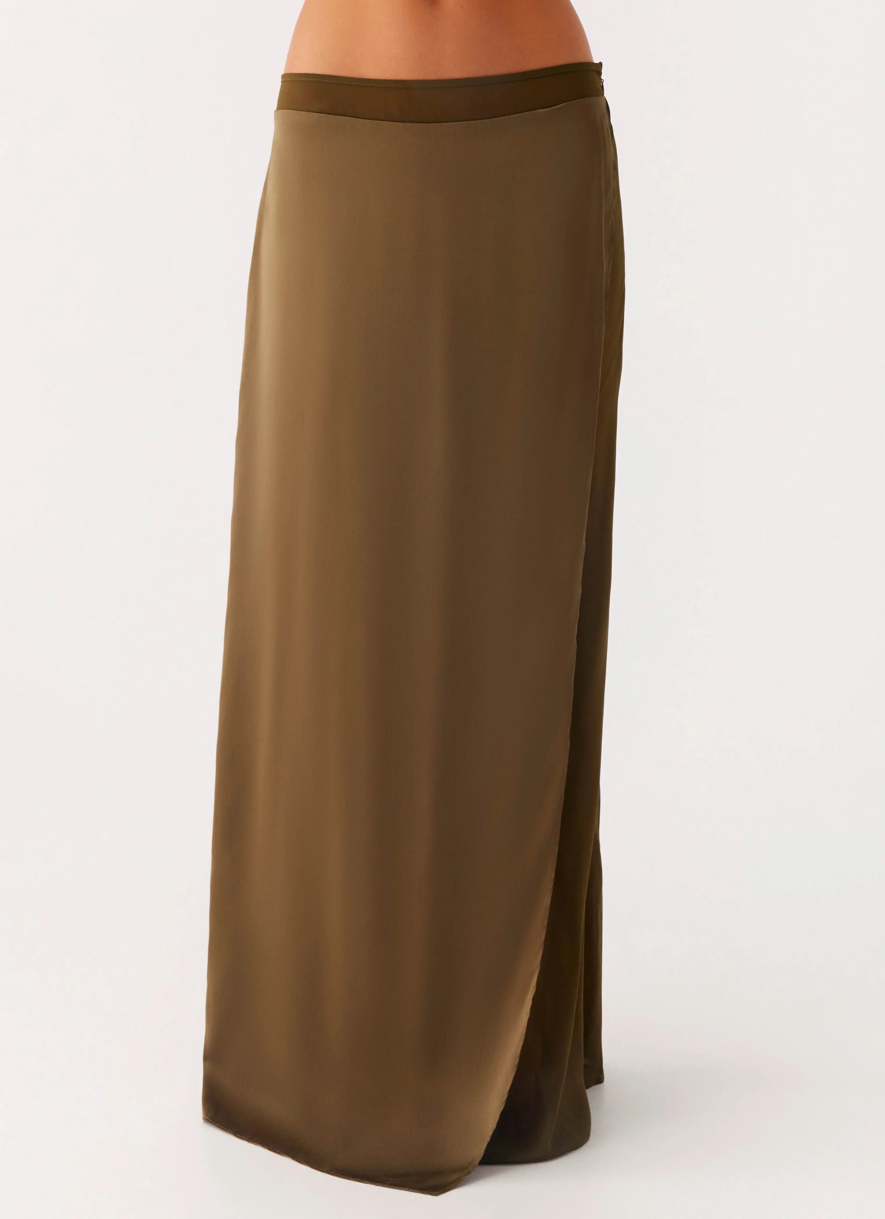Mavie Maxi Skirt Khaki