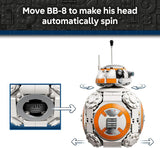 LEGO Star Wars BB 8 Astromech Droid Building Toy for Boys Girls Play Display Building Kit W Spinning Head Action Burner Arm for Kids Fans Ages 10 Gift Idea for Birthdays 75452