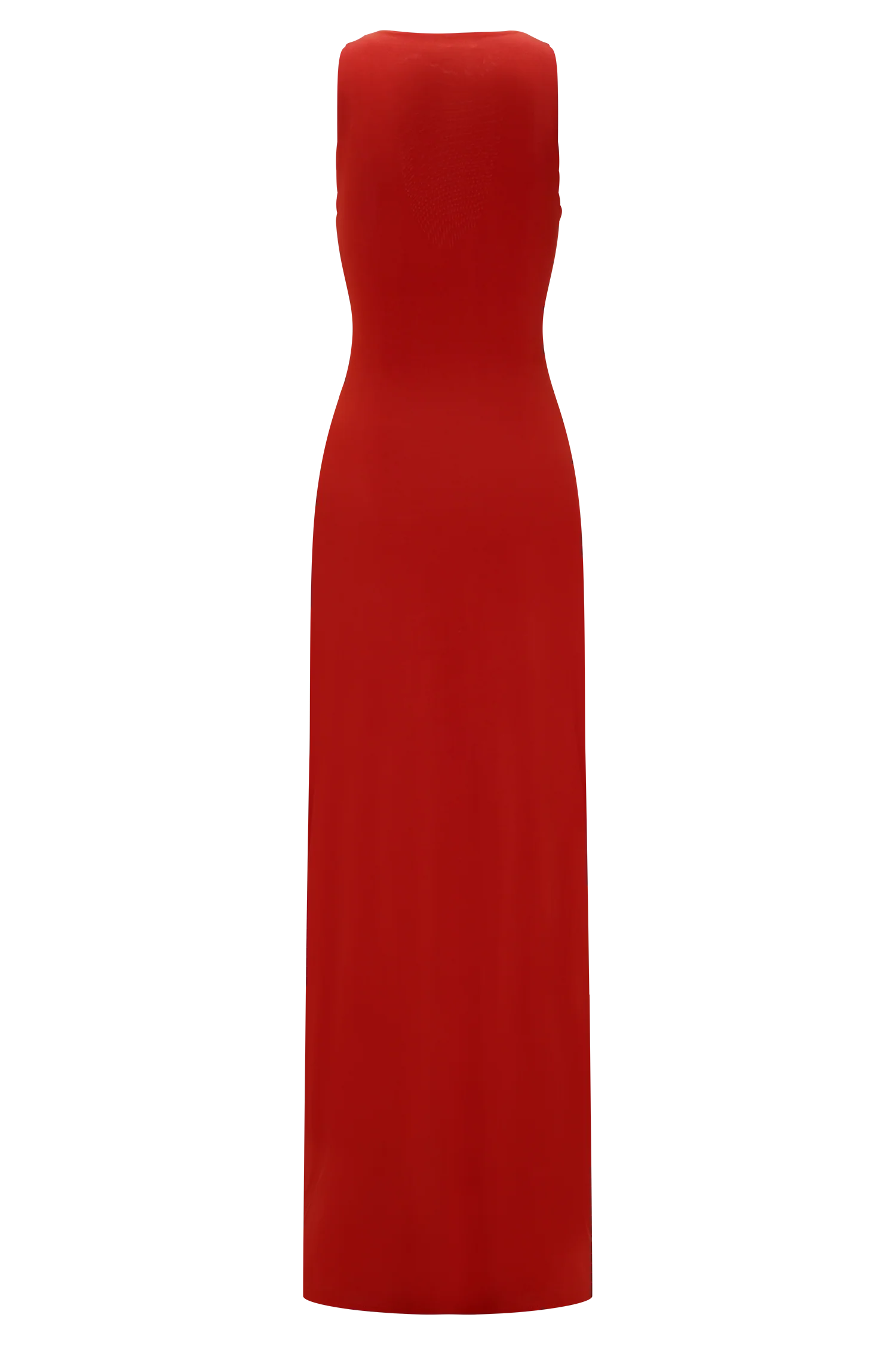 Kaiden Slinky Beaded Maxi Dress Desert Red