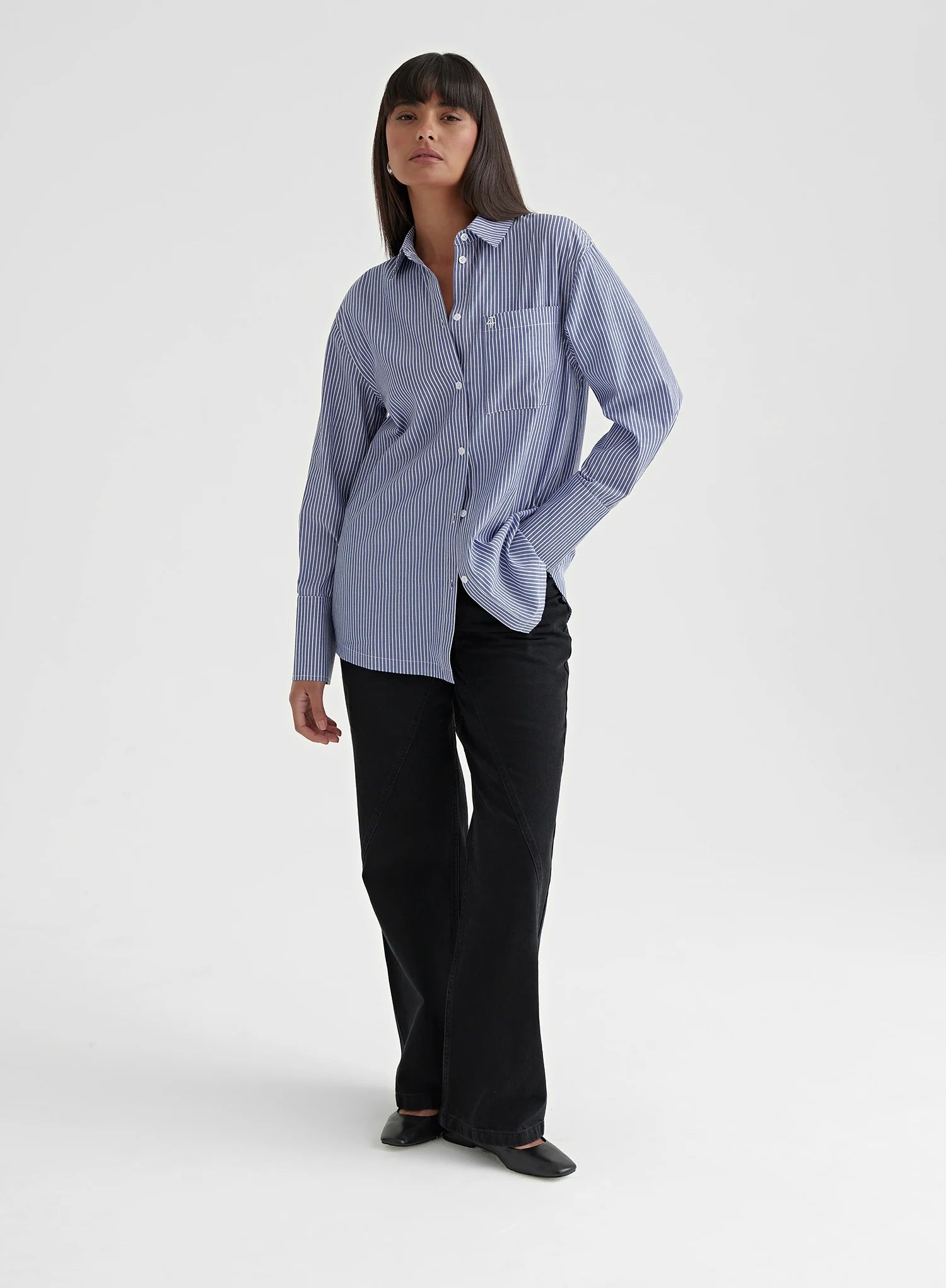 Blue Stripe Shirt