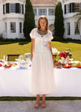 Hundred Percent Midi Dress White