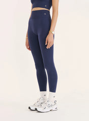 Navy Sculpting Seamless Gym Leggings