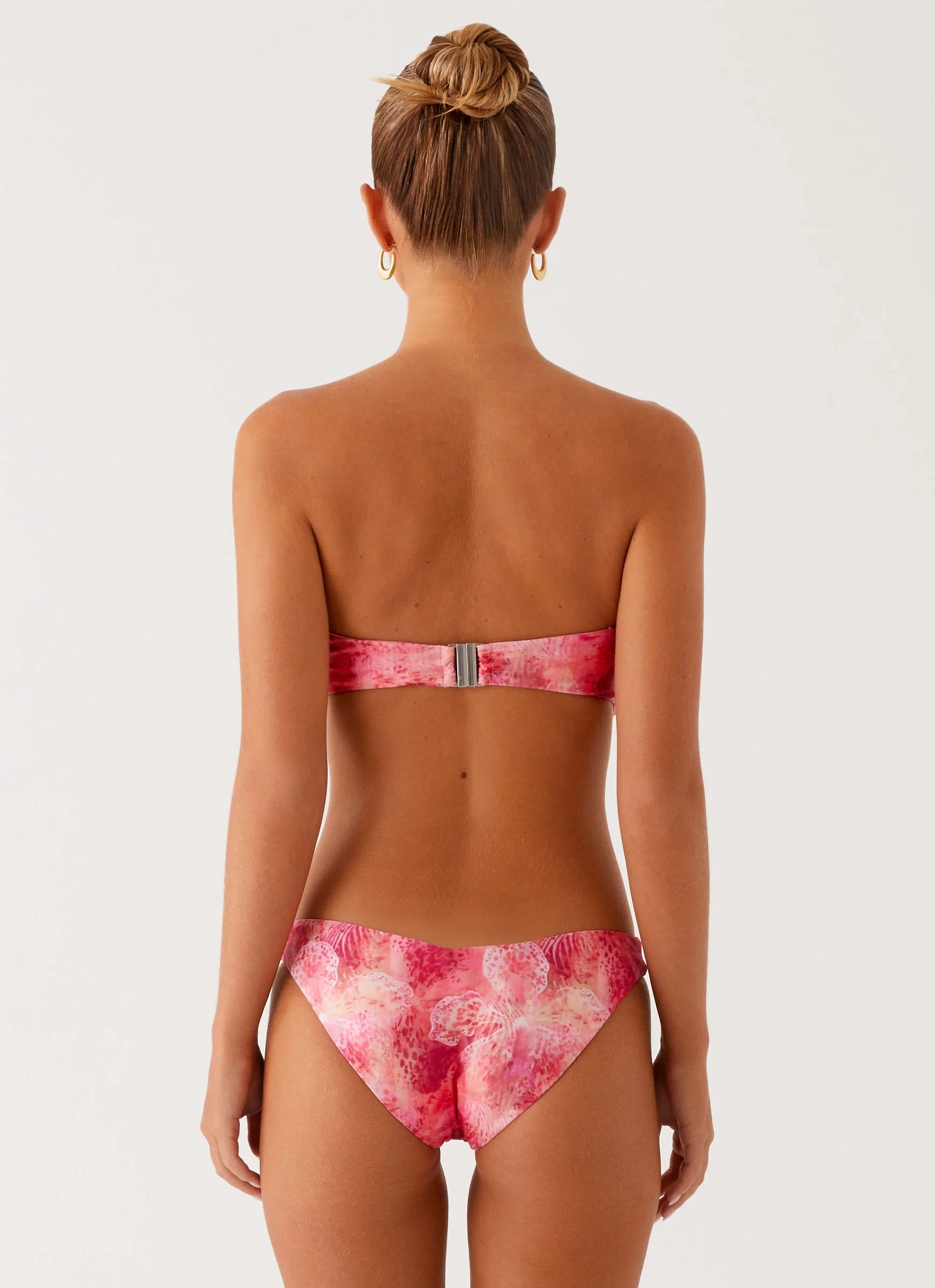 Delta Bandeau Bikini Top Flamingo Fling