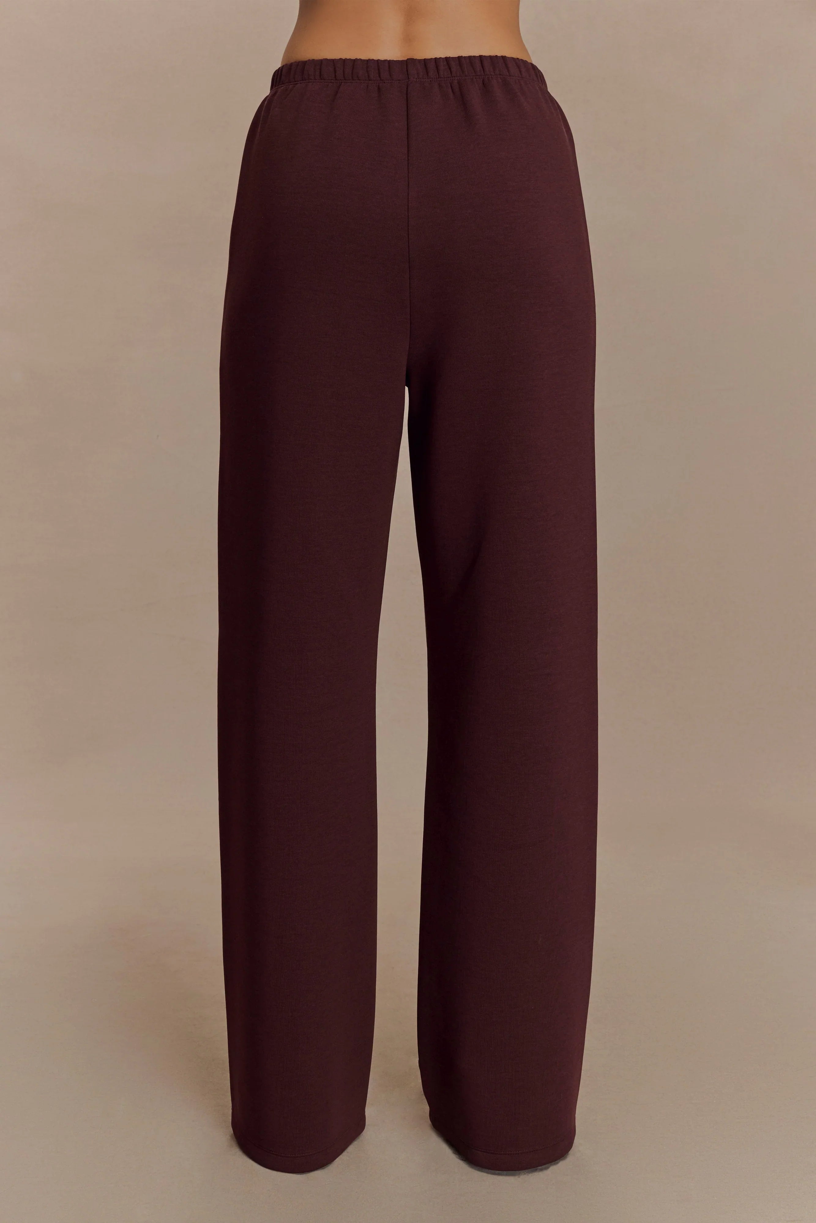August Straight Leg Jogger Chocolate