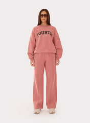 Pink Fourth Branded Sweatshirt