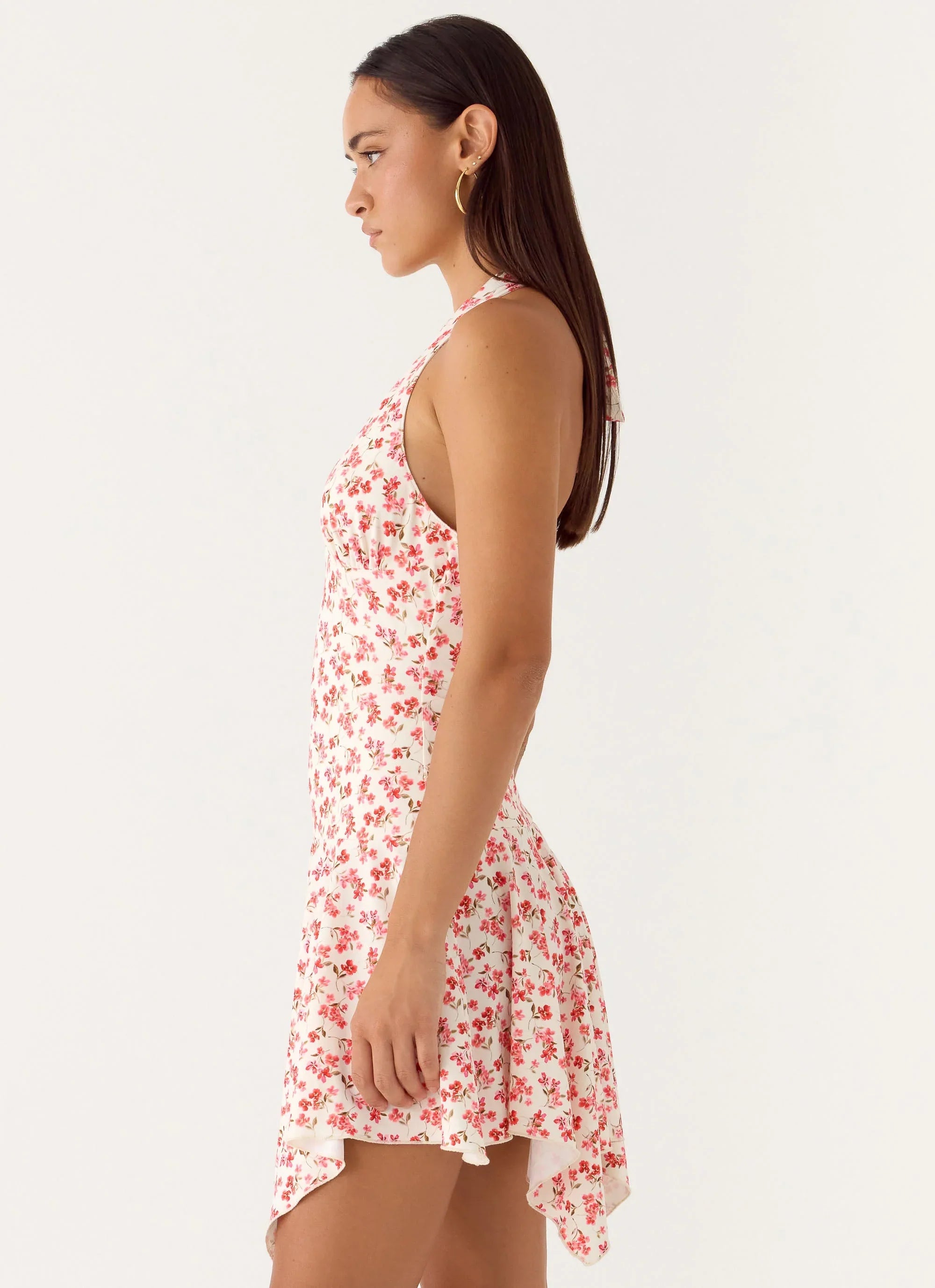Khrysta Mini Dress Porcelain Rose