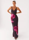 Griselda Maxi Dress Dark Chocolate