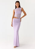 Briony Maxi Dress Lavender