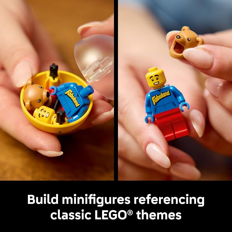 LEGO Ideas Minifigure Vending Machine Building Set for Adults Creative Office Decor or Home Book Shelf Display Capsule Dispensing Toy Nostalgic Gift for Men and Women 18 21358