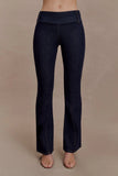 Shelly Flared Denim Jeans Washed Indigo Blue