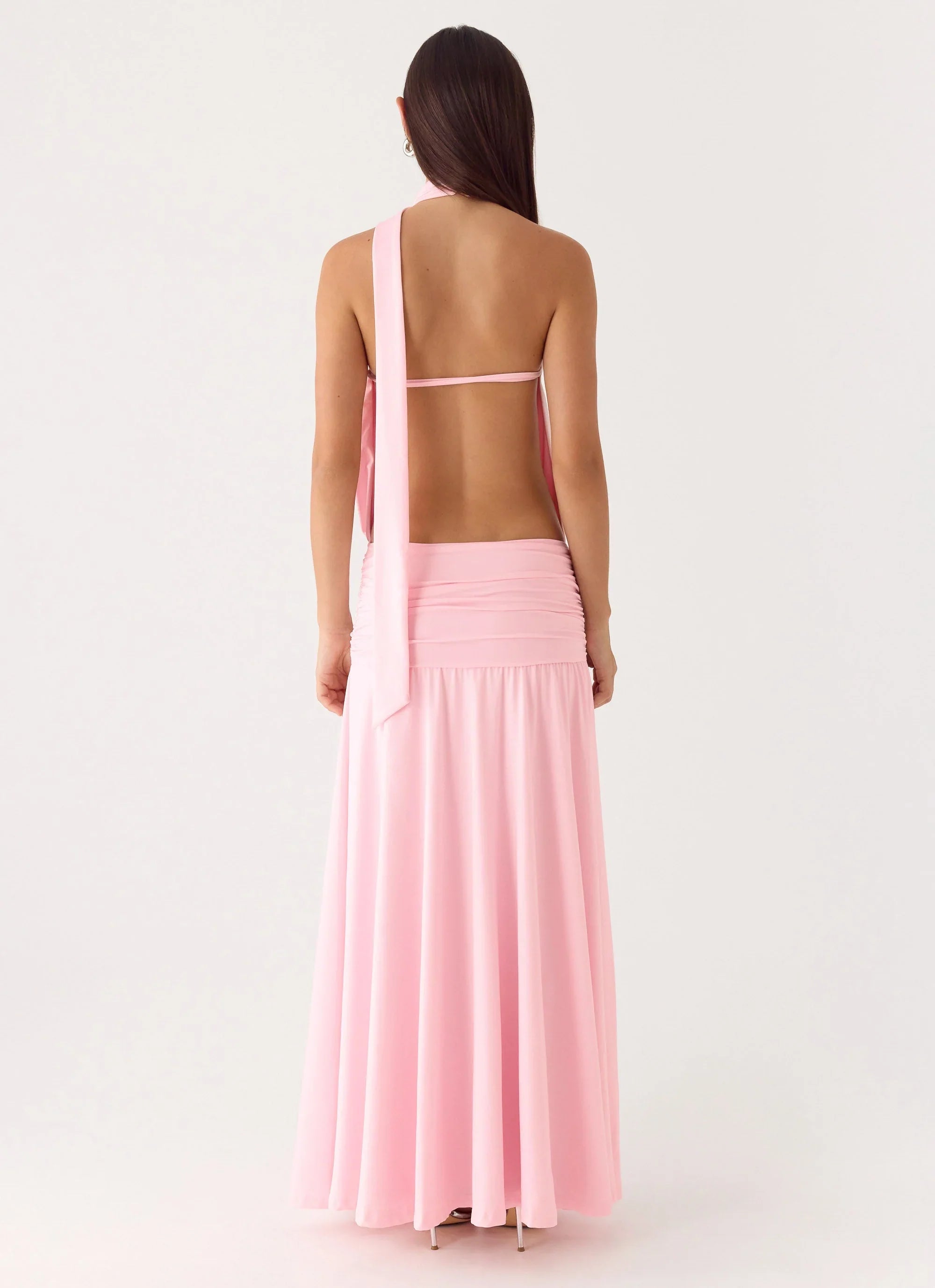 Last Forever Maxi Dress Baby Pink