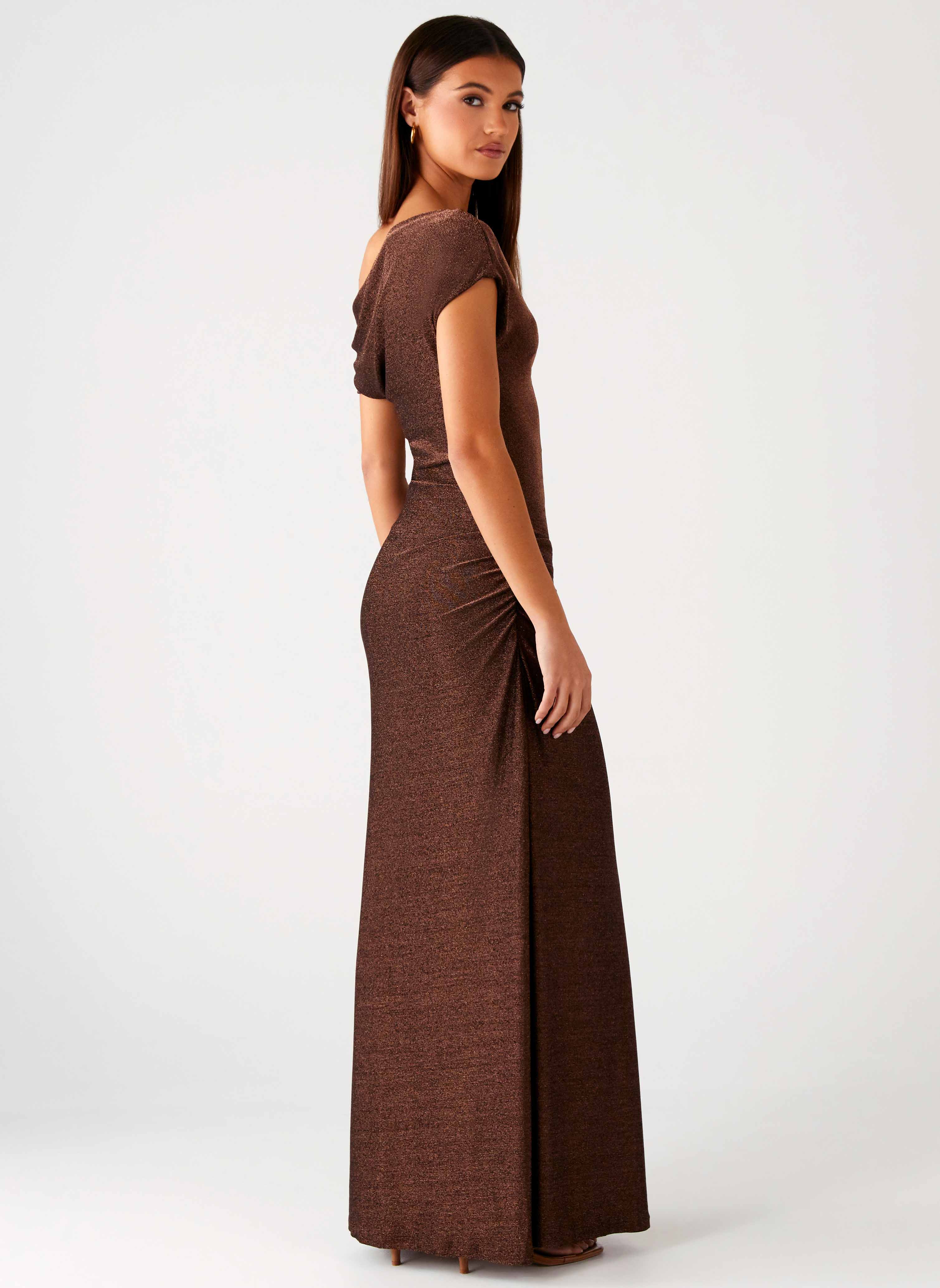 Harvest Moon Maxi Dress Chocolate