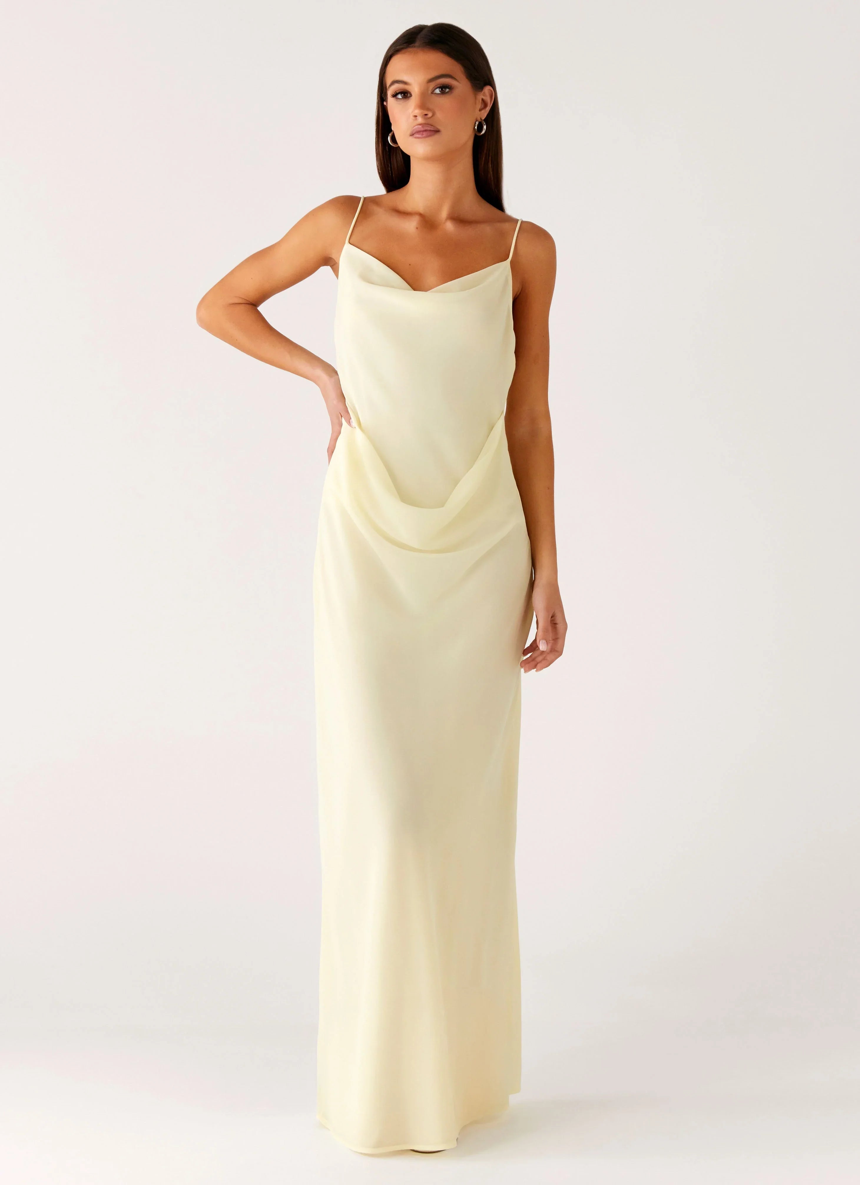 Oliana Maxi Dress Yellow