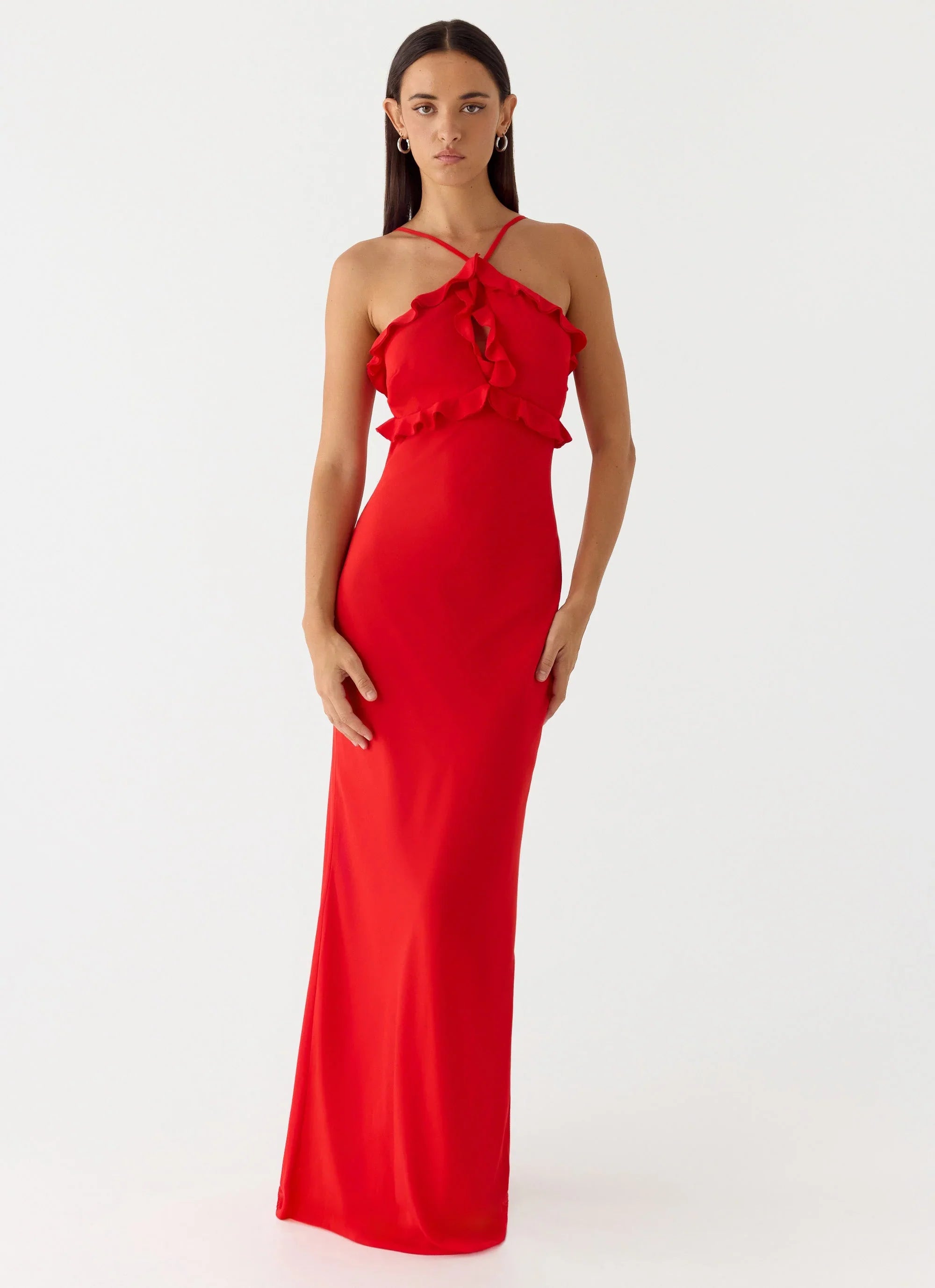 Trieste Maxi Dress Red
