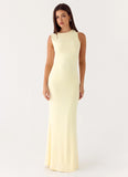 Reece Maxi Dress Yellow