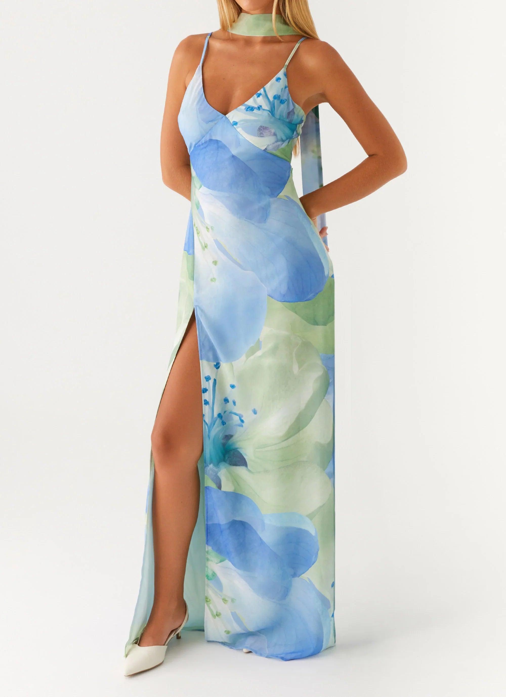 Sanctuary Maxi Dress Flower Print