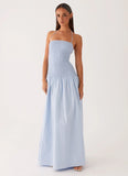 Zahra Maxi Dress Blue