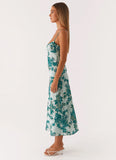 Love Song Midi Dress Cloud Nine Floral