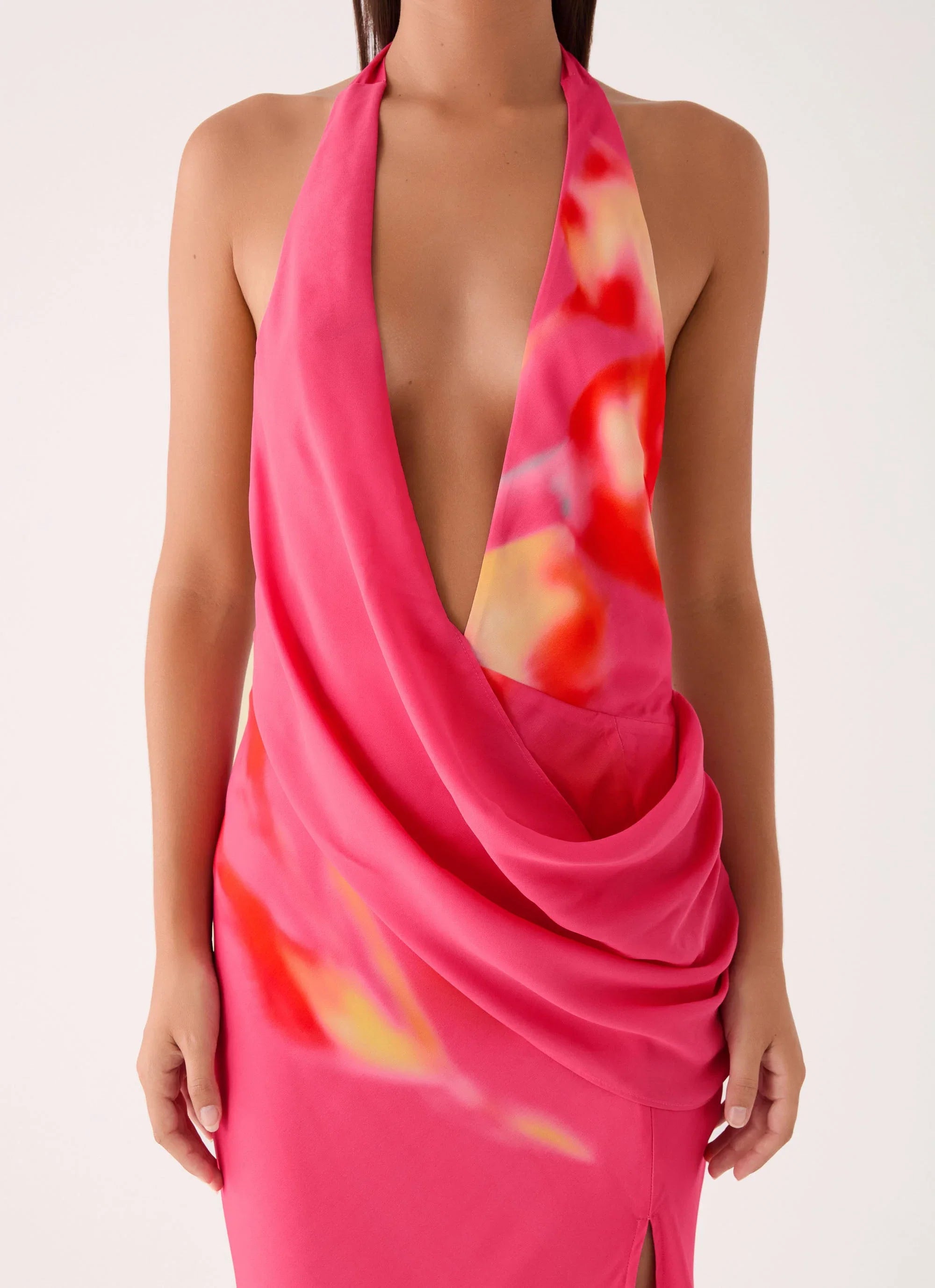 Calanbra Maxi Dress Fuchsia