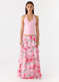 Melody Remedy Tiered Maxi Skirt Petal Soleil