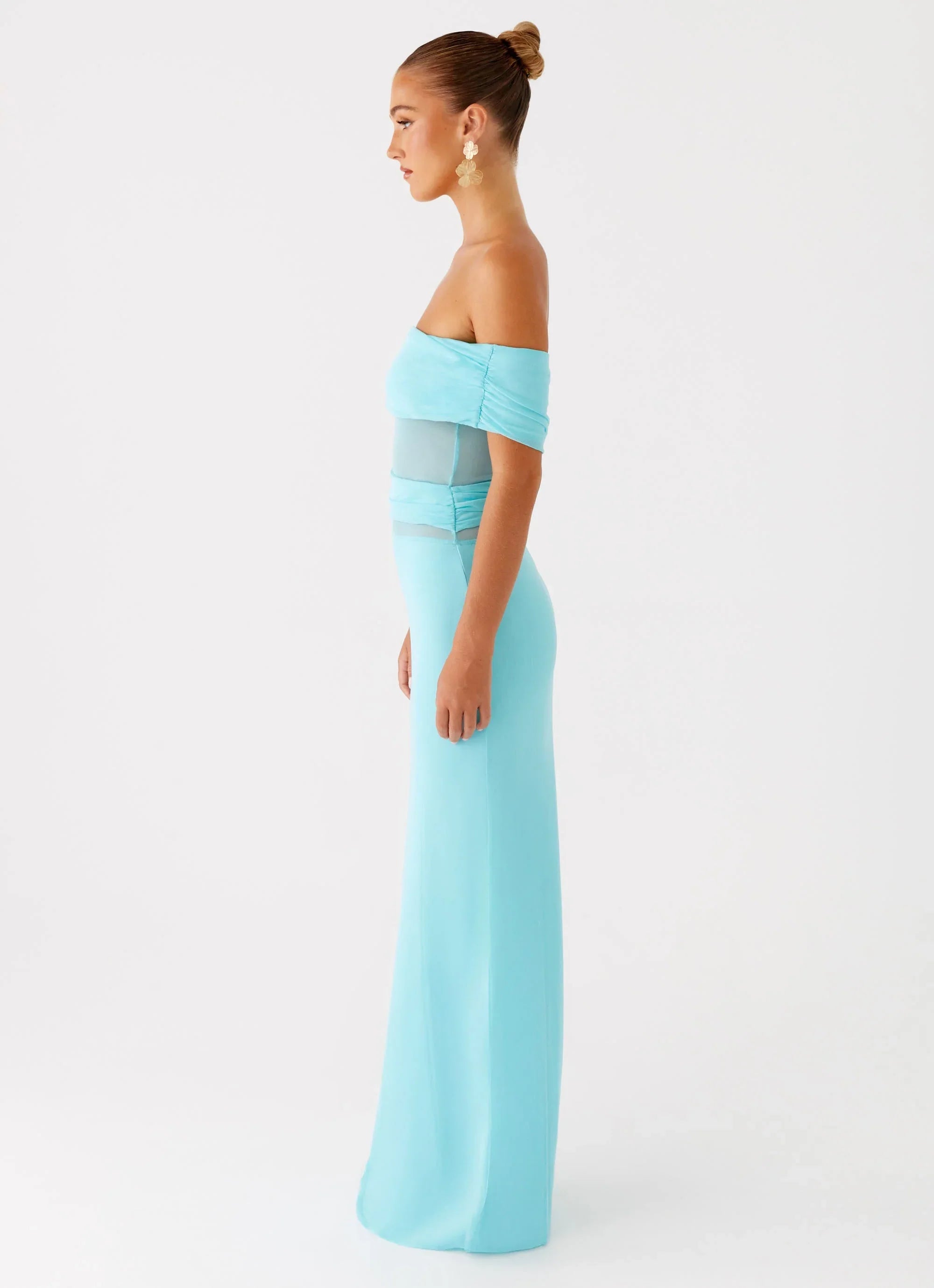 Lumi Maxi Dress Turquoise
