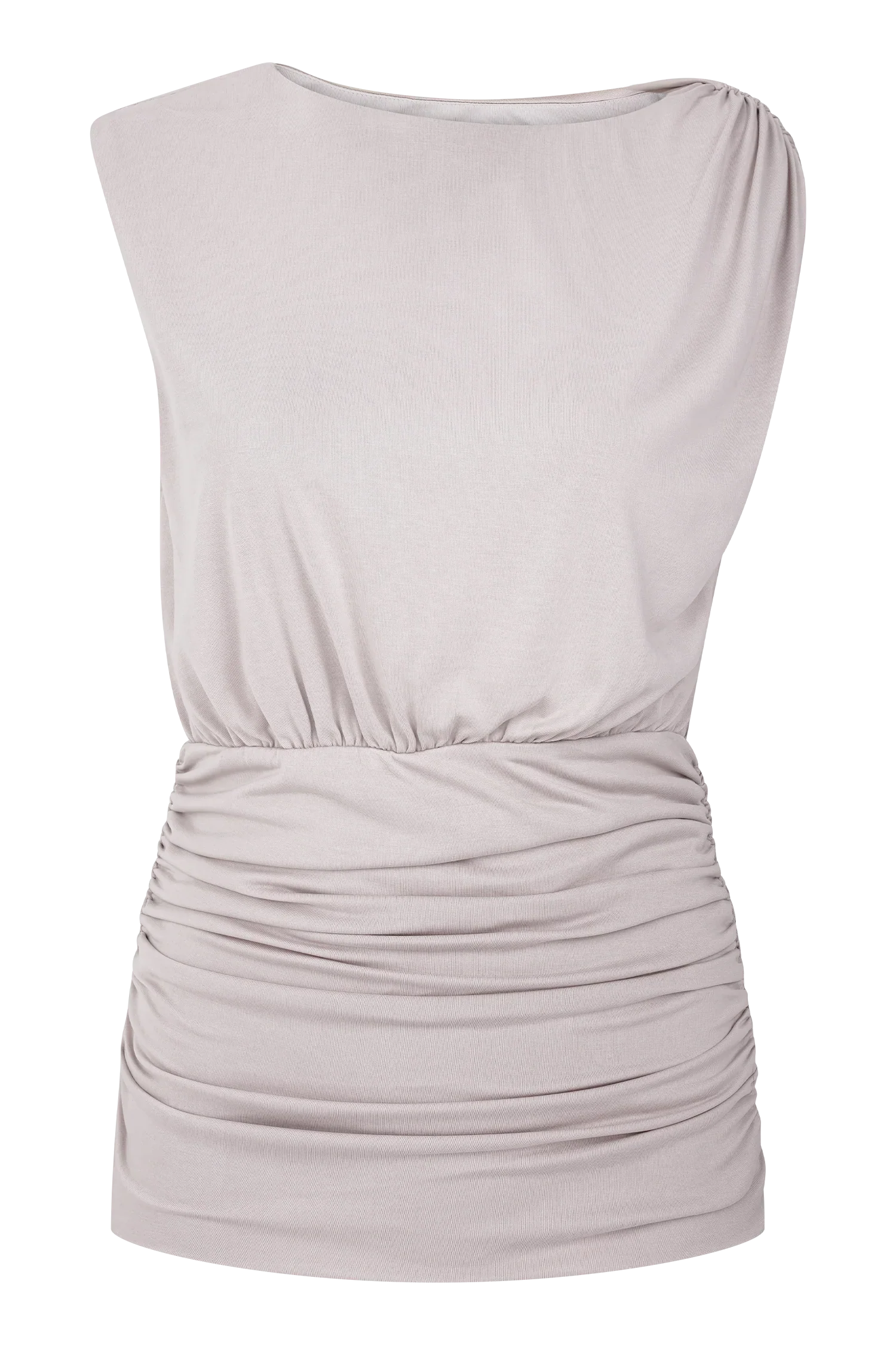 Anthony Short Sleeve Top Taupe