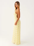 Aullie Maxi Dress Yellow