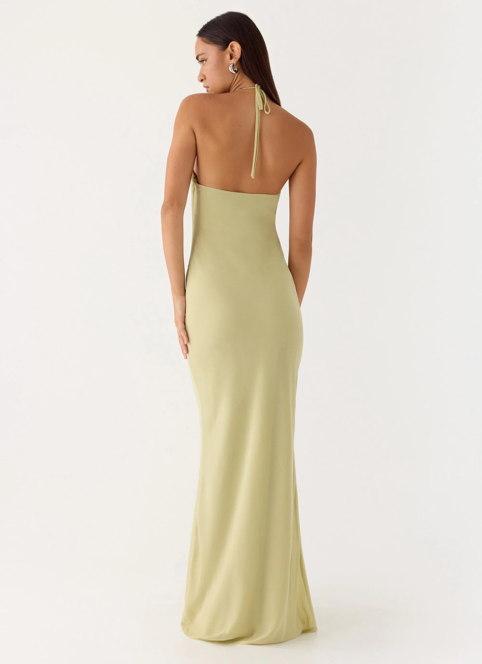 Anouk Halter Maxi Dress Sage
