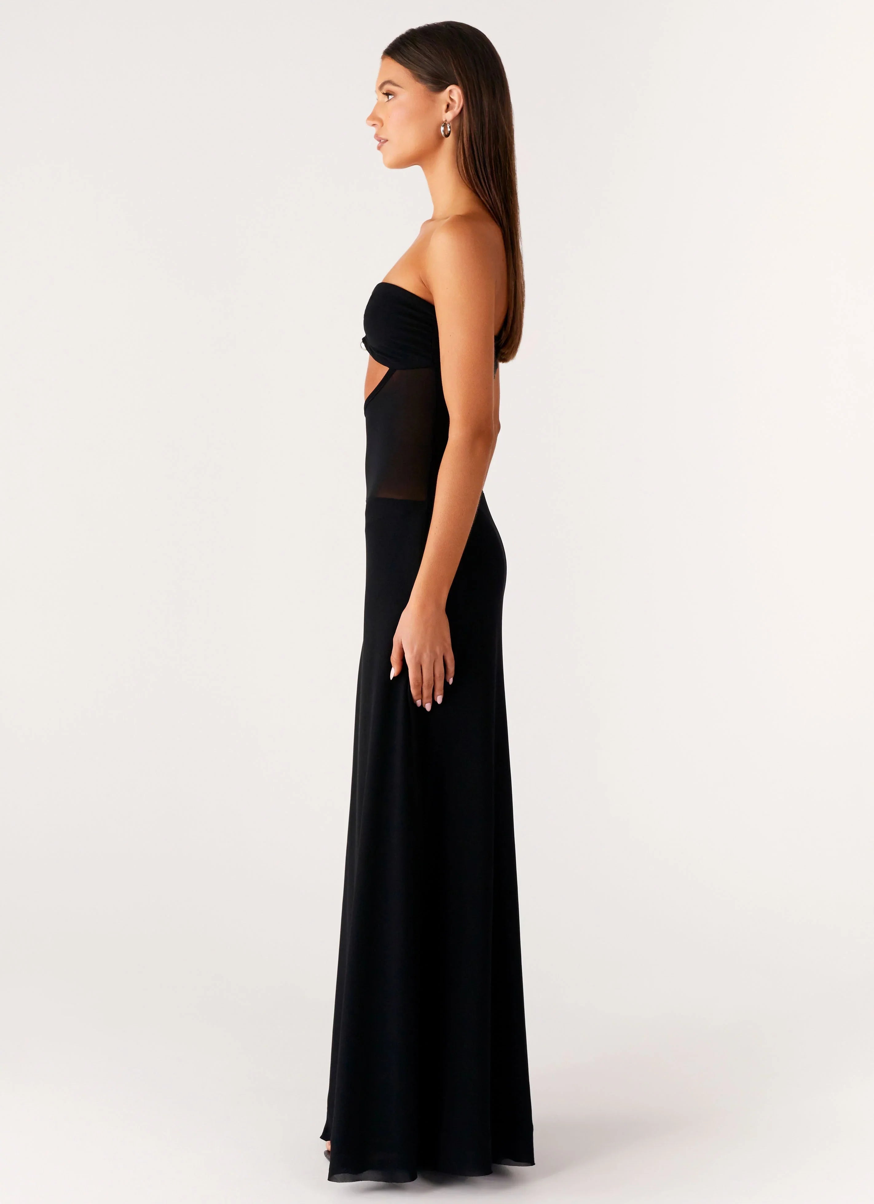 No Apologies Maxi Dress Black