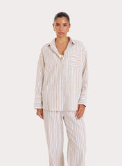 Stripe Oversized Shirt