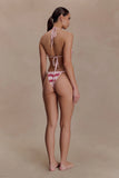 Robyn Beaded Bikini Bottom Pink